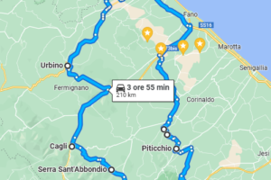 Da Tavullia a Frasassi passando per i castelli di Arcevia: la mia esperienza